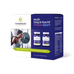 Vitakruid Multi dag & nacht vrouw sport