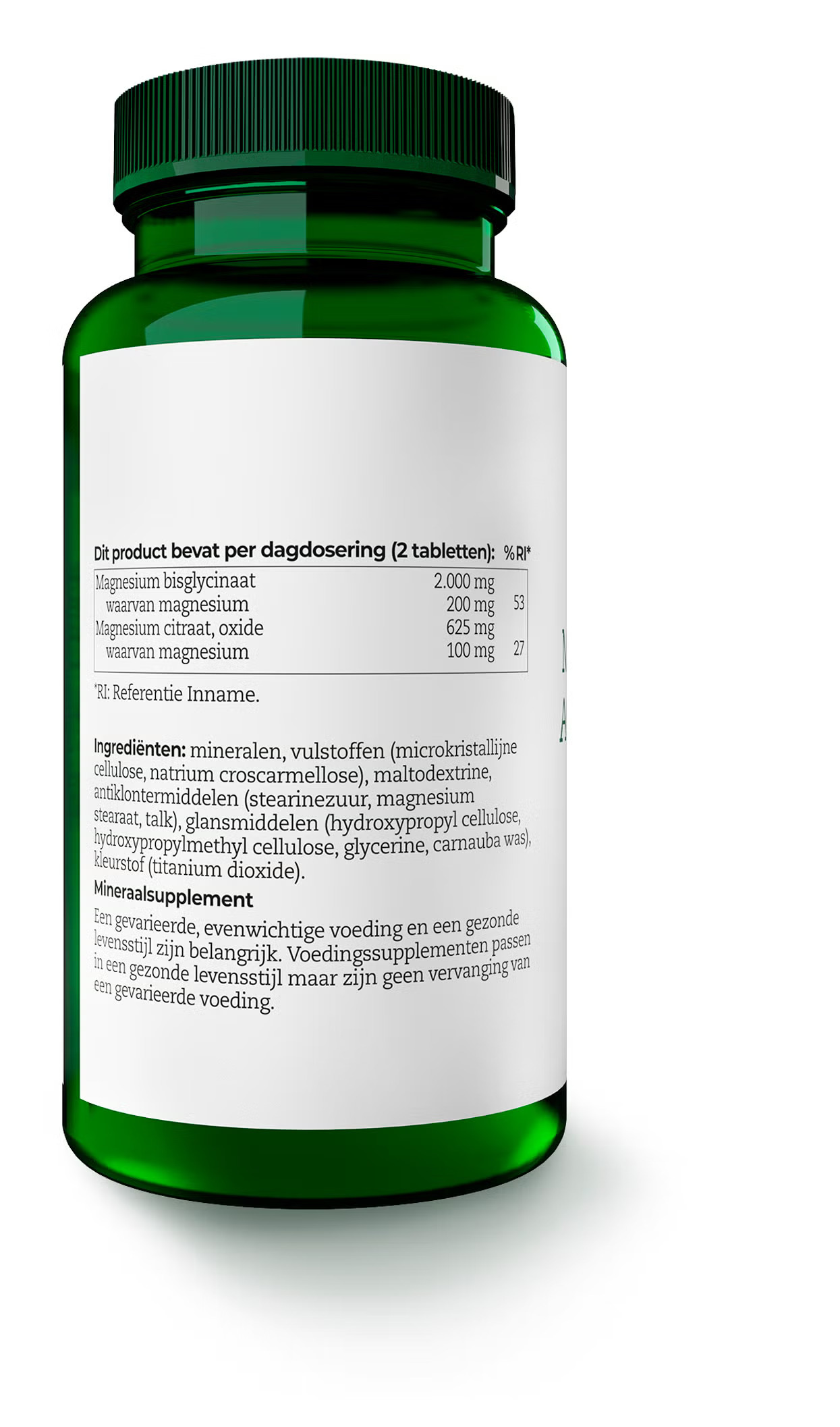AOV 551 Calcium magnesium & zink citraat AOV 551 dosering