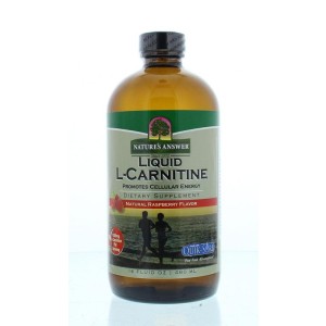 Vloeibaar L-Carnitine - Liquid L-Carnitine 1200mg Natures Answer 480ml
