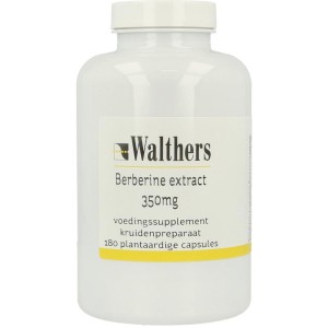 Berberine HCI extract 350 mg Walthers 180vc