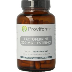 Lactoferrine puur 300mg + ester C Proviform 120vc