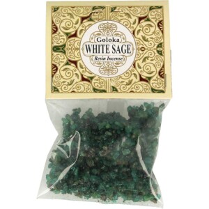 Resin incense white sage Goloka 30g