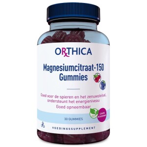 Magnesiumcitraat 150 gummies Orthica 30st