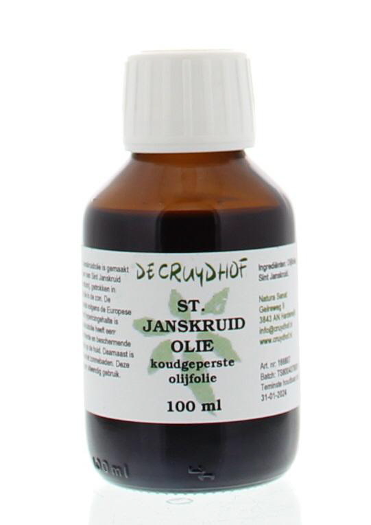 Sint Janskruid olie met olijfolie Cruydhof 100ml