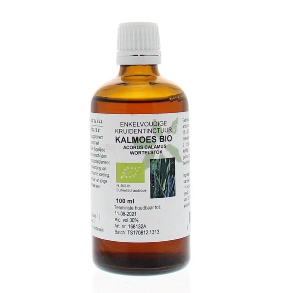 Acorus calamus/kalmoeswortel tinctuur bio Natura Sanat 100ml
