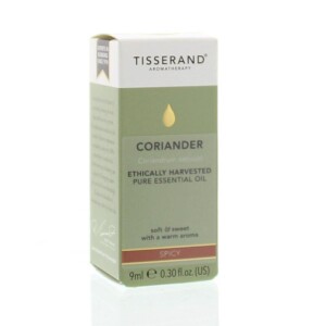 Coriander ethically harvested Tisserand 9ml
