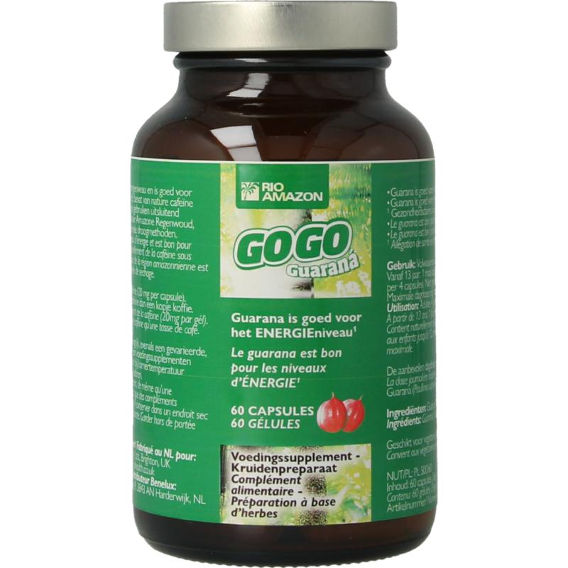 Gogo guarana Rio Amazon 60vc