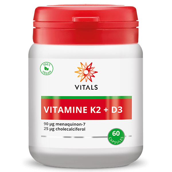Vitals Vitamine K2 + D3 Vitals Vitamine K2 + D3