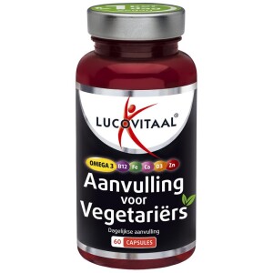 Aanvulling voor vegetariers potje voorzijde