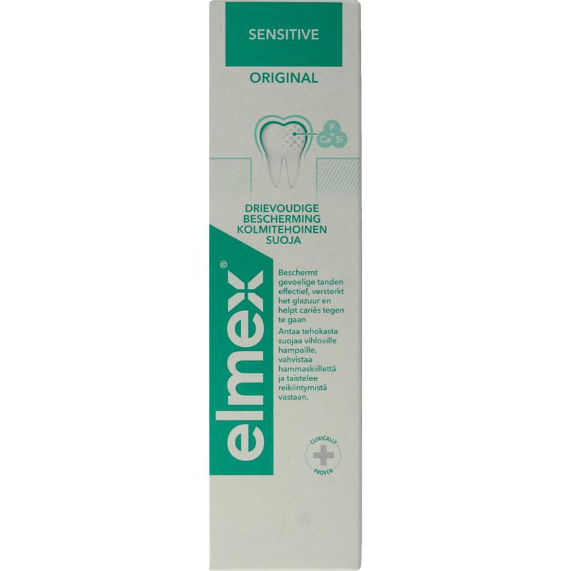 Tandpasta sensitive original Elmex 75ml