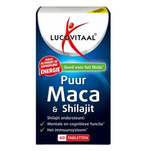 Maca & shilajit doosje voorzijde