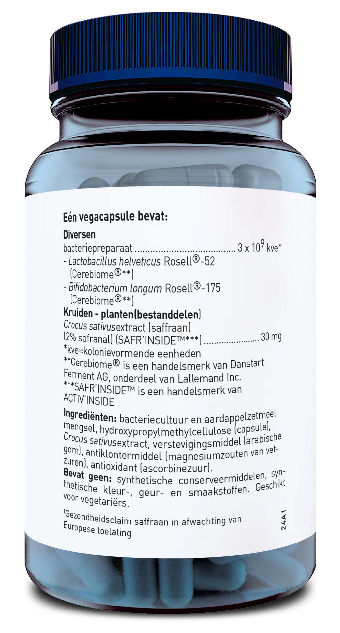 Orthica Orthiflor Saffraan ingredienten Orthica Orthiflor Saffraan ingredienten