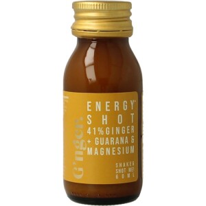 Shot gember vruchtensap guarana energy G'nger 60ml