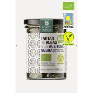 Zeewier spread olijf bio Porto Muinos 160g