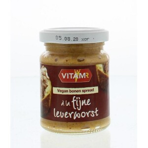 Bonen spread a la fijne leverworst vegan bio Vitam 110g