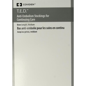 Ted cont knie beige maat M reg 4271 Covidien 1paar