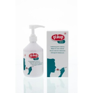 Zero medicatie inname gel framboos Gloup 500ml