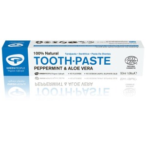 Tandpasta natural mint ecocert Green People 50ml