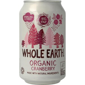 Sparkling cranberry bio Whole Earth 330ml