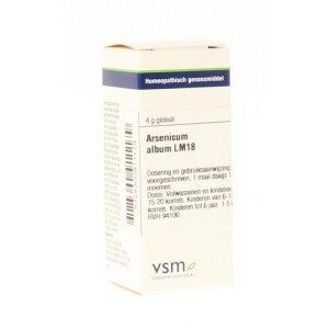 Arsenicum album LM18 VSM 4g