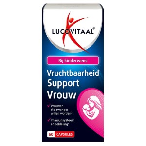 Vruchtbaarheid support vrouw Lucovitaal 60ca