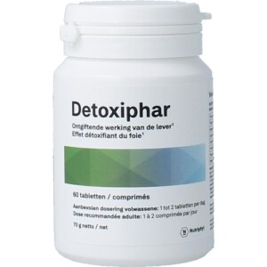 Nutriphyt Detoxiphar potje voorzijde