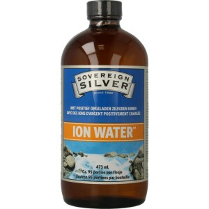 Sovereign silver ion water Nat Immunogenics 473ml