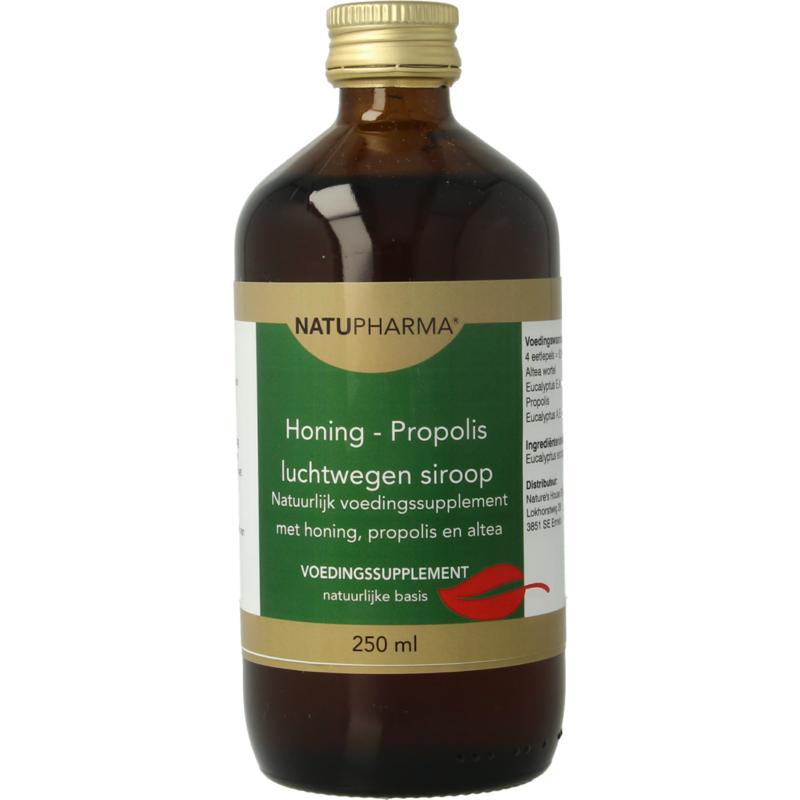 Honing luchtwegensiroop Natupharma 250ml