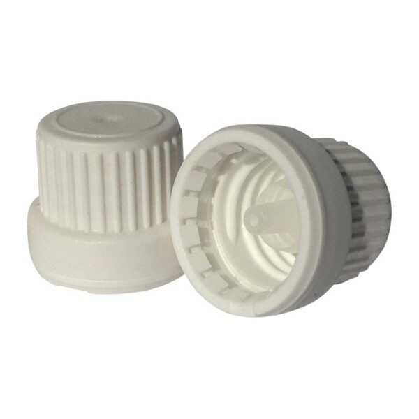 Druppelaar met garantiesluiting wit Helios Holland 10st