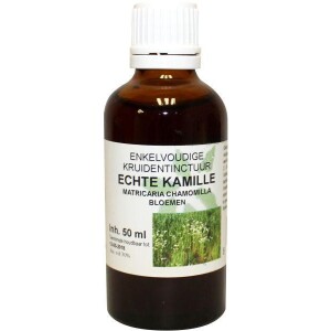 Matricaria chamomilla fl / kamille tinctuur bio Cruydhof 50ml