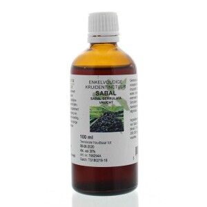 Sabal serrulata fructus tinctuur Cruydhof 100ml