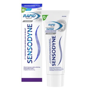 Tandpasta rapid relief whitening Sensodyne 75ml