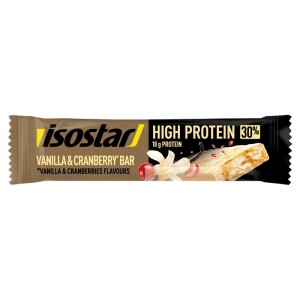 High protein bar vanilla & cranberry Isostar 55g