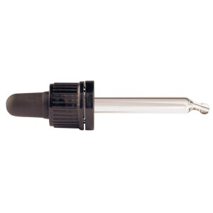 Pipet glas zwart 20ml Helios Holland 10st