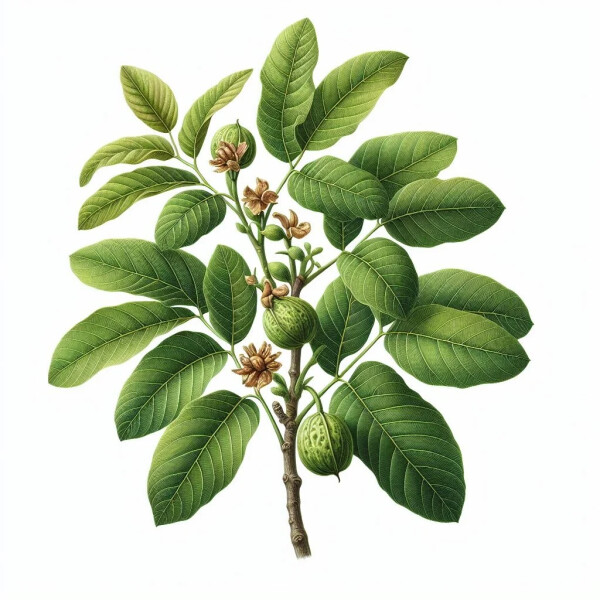 Gemmo simplex 20 juglans nigra close detail
