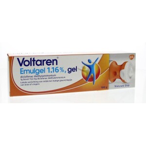 Emulgel 1.16% doseer & smeerdop Voltaren 100g