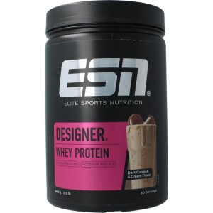 Designer whey protein dark cookies & cream ESN 908g