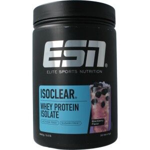 Isoclear whey isolate blackberry ESN 908g