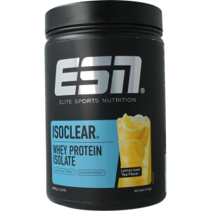 Isoclear whey isolate lemon ice tea ESN 908g