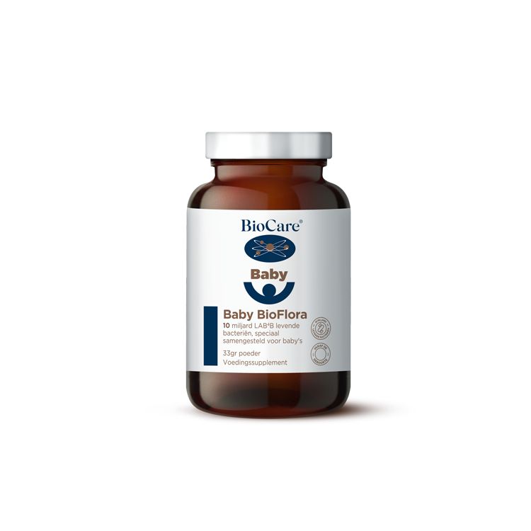 Baby bioflora poeder 10 miljard Biocare 33g