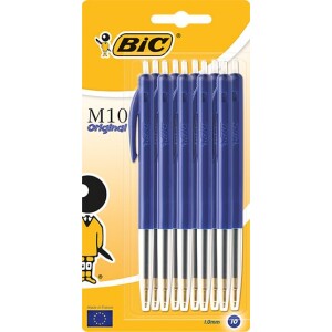 Balpen M10 blauw BIC 10st