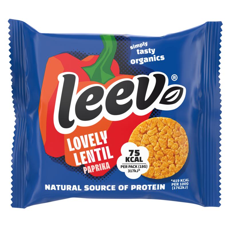Lovely lentil cakes paprika bio Leev 18g